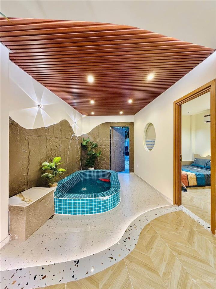 Cho thuê nhà nguyên căn gò vấp 4pn, 5wc, hồ bơi mini full tiện nghi. giá 13 tr/tháng