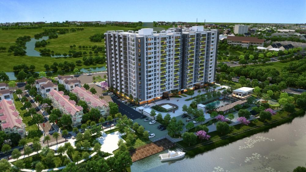 Bán căn hộ flora anh đào, 55m2, đã được ngăn 2pn,full nội thất. tầng cao view thoáng mát giá 2,9 tỷ