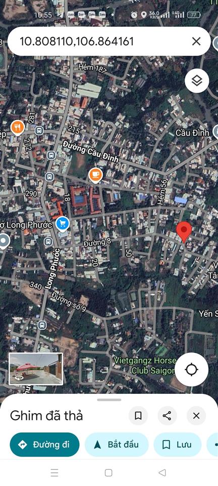 Bán gấp lô góc 2mt đường 8, long phước, vị trí kd tốt, giá mềm chỉ 4,65 tỏi  0934 652 ***