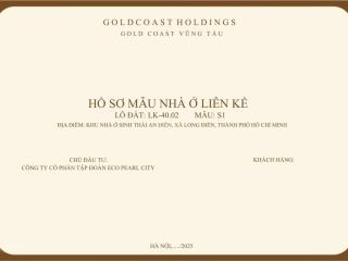 Suất ngoại giao bán gấp 1 cặp lô góc 3 mặt tiền dự án gold coast vũng tàu