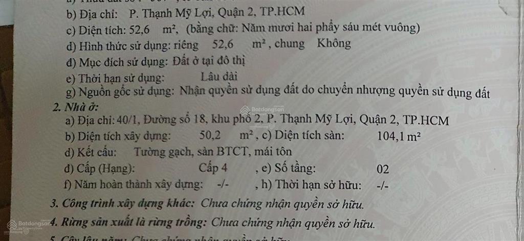 Bán nhà 2 tầng hẻm xe tải40/1 đường số 18, thạnh mỹ lợi gần chợ cây xoài giá6,8 tỷ 0815 669 ***