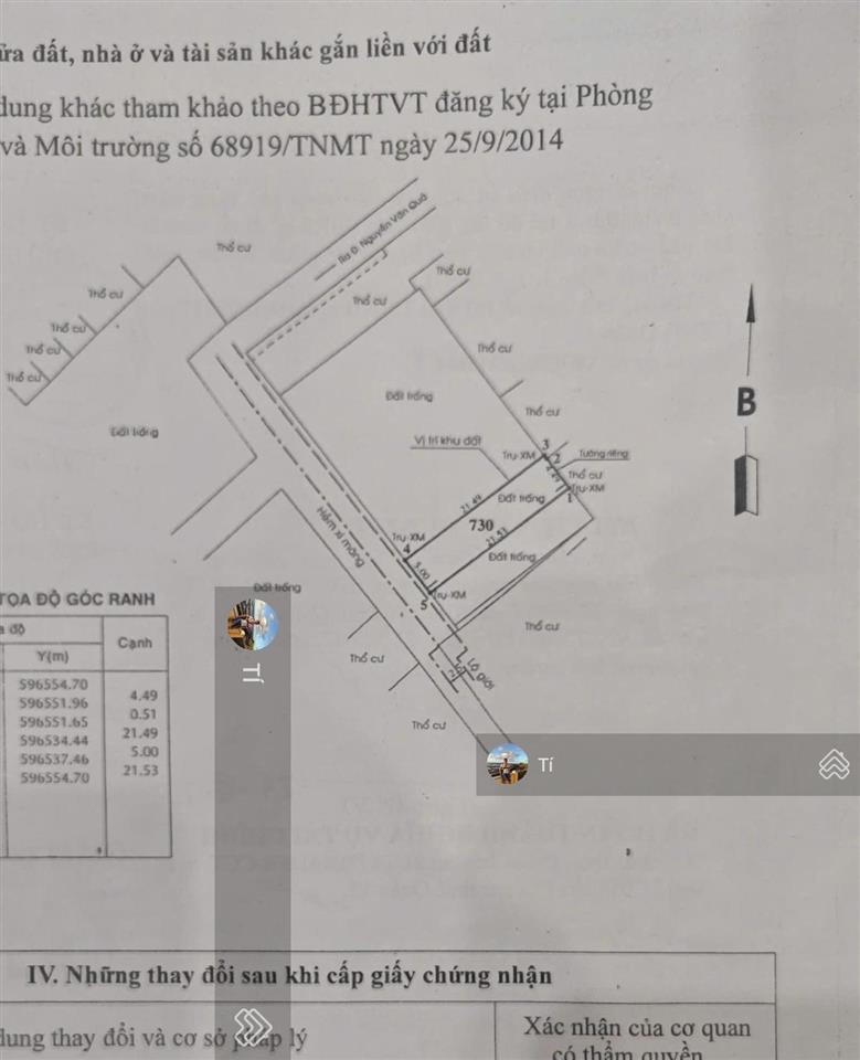 Bán lô đất 10x22m nguyễn văn quá giao tô ký sát gò vấp full thổ cư giá 12tỷ hẻm thông xd chdv
