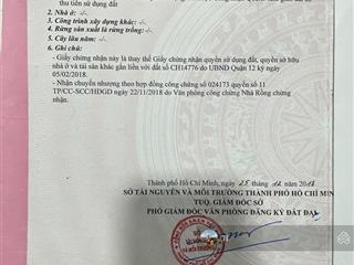 Bán đất tại thạnh lộc 31 sát sông sài gòn dt 9,5x24,5 thổ cư full hxh 7m kdc hiện hữu giá 11,3 tỷ