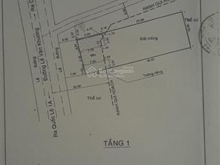 Đất mặt tiền lê văn khương dt 8x40m mặt tiền kinh doanh buôn bán giá bán gấp 26.9 tỷ