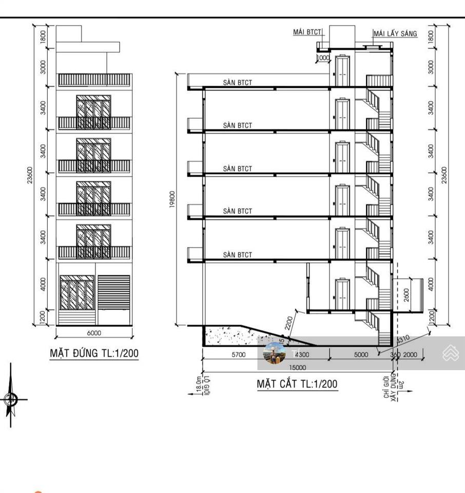 Mt hà đặc tmt trục kd dt 6x22m thổ cư 133m2 giá 9.6 tỷ tiện xây khách sạn chdv (hầm trệt 5 lầu)