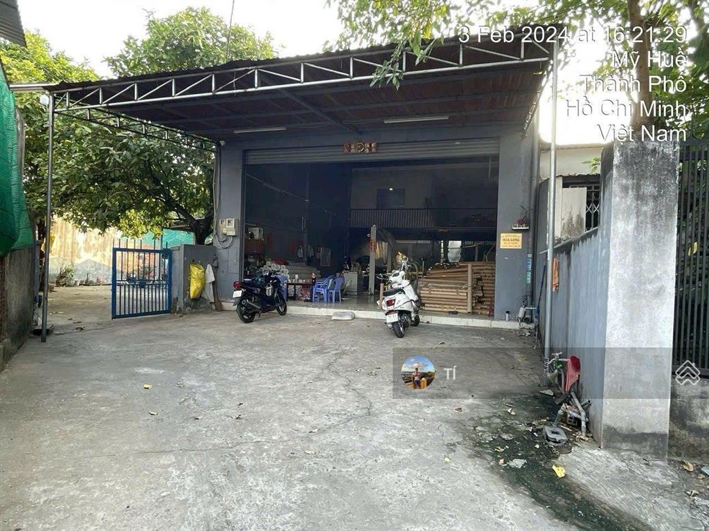 Xưởng mỹ huề trung chánh dt 8x25 hẻm 8m thổ cư full kdc hiện hữu gần chợ 3 bầu giá bán 8.9 tỷ