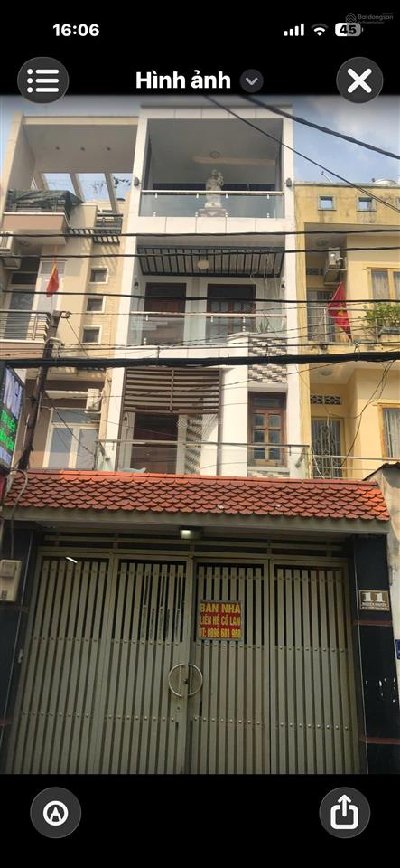 Bán nhà mặt phố 140n phan văn trị, cho con du học 18,5 tỷ, 92 m2, chính chủ, tốt