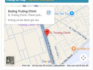 Góc 2 mặt tiền trường chinh, p14 tân bình 56m² 3pn + mặt bằng kd ở & cho thuê cực tốt, 4.6 tỷ