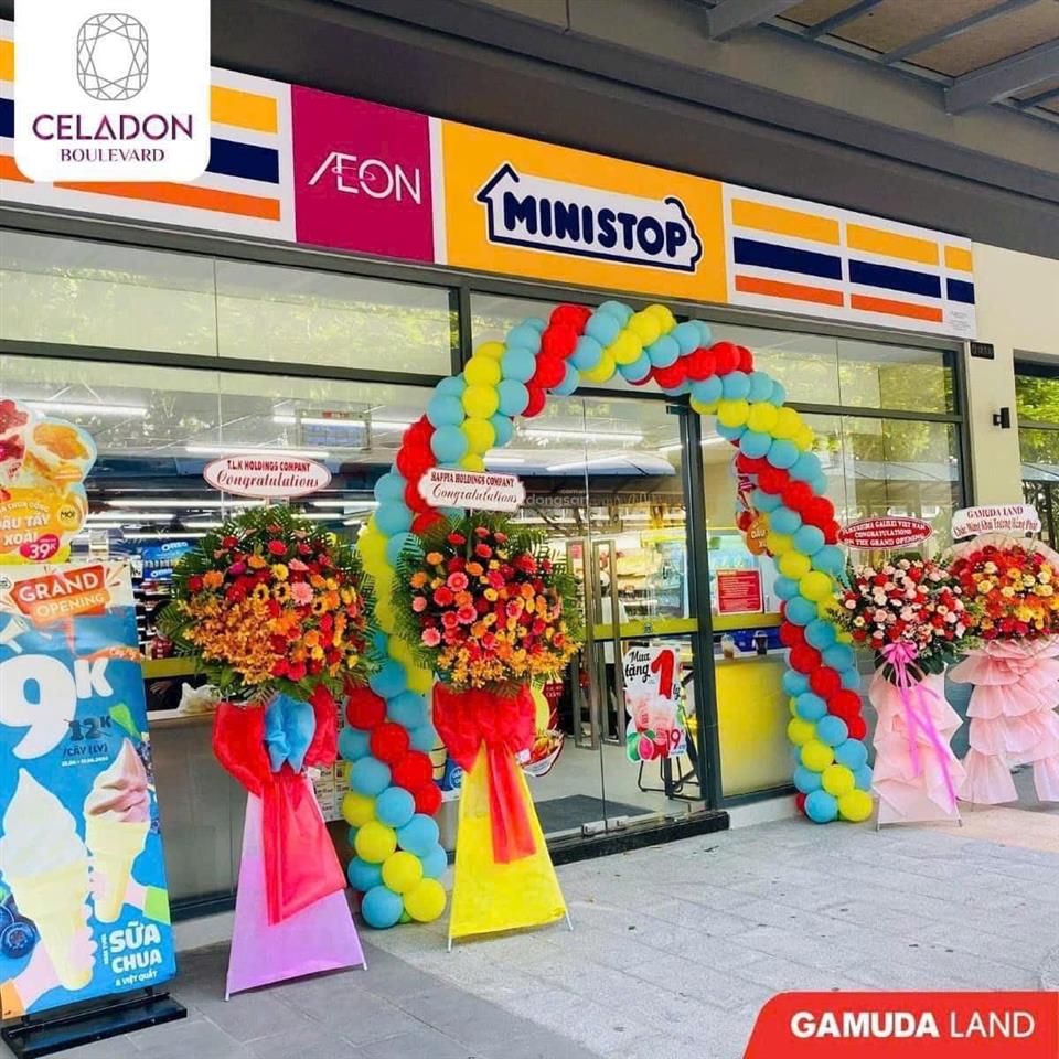 Shophouse vuông vức diamond alnata celadon city giá 28,5 tỷ 282m2 ngay đại lộ gamuda land