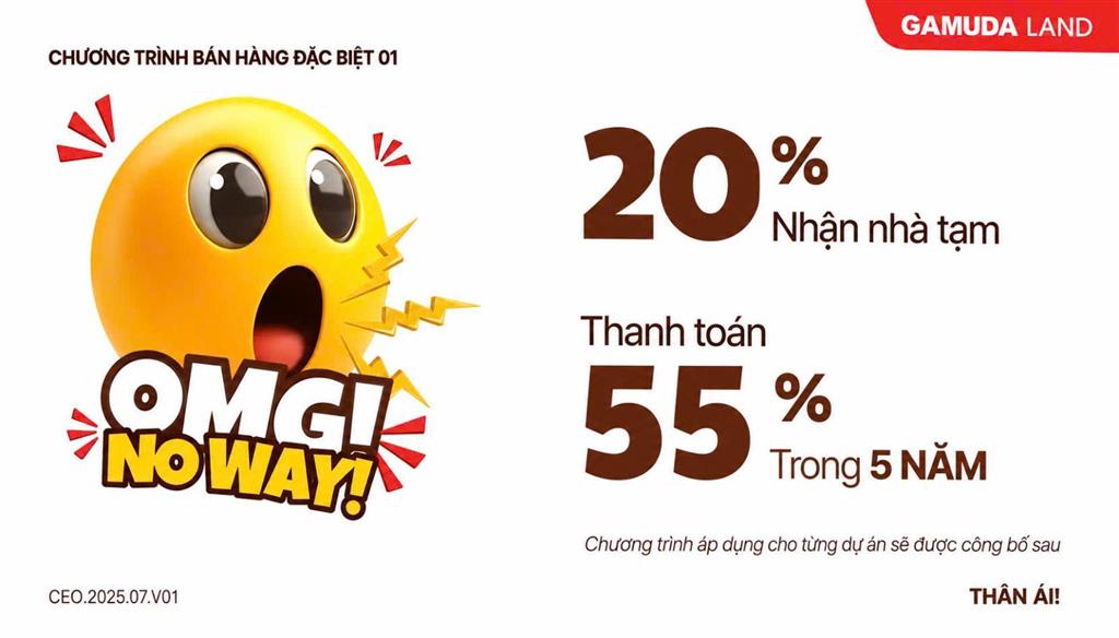 Em thư n/viên cđt gamuda land bán giá gốc nhà phố & villa the meadow trả chậm 5 năm  20% nhận nhà
