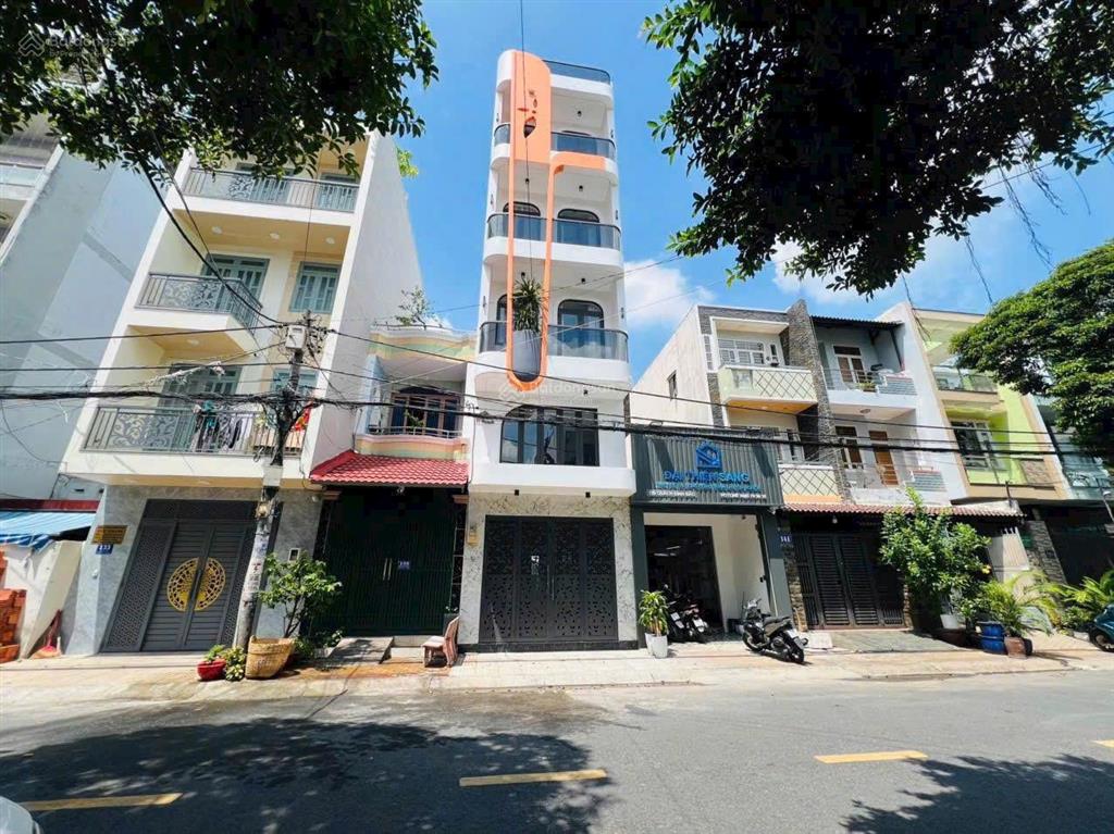 Bán nhà mặt tiền quách đình bảo, 4x19m, lửng, 3 lầu, nhà mới, có thang máy, giá 14.8 tỷ tl