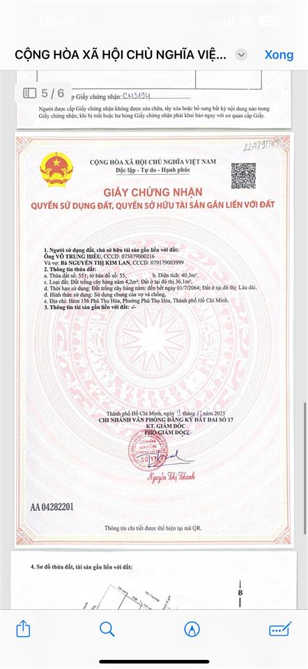 Bán nhà nát hẻm 156/90 phú thọ hoà, phường phú thọ hoà quận tân phú