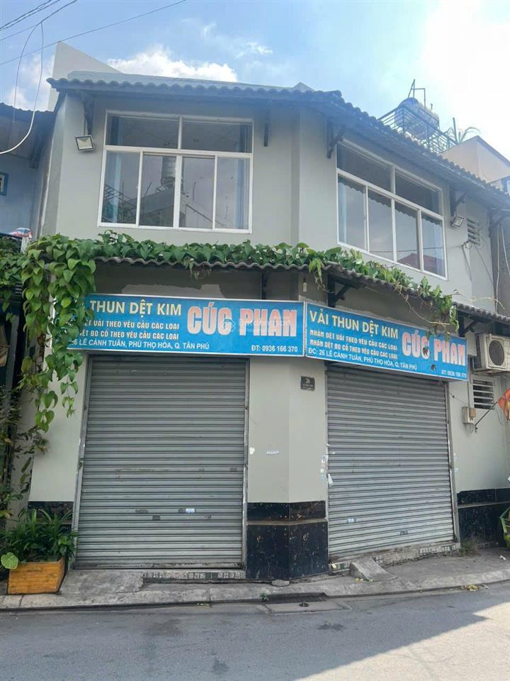 Bán nhà mtkd lê cảnh tuân, sát nguyễn sơn, khu vực buôn bán vải sầm uất