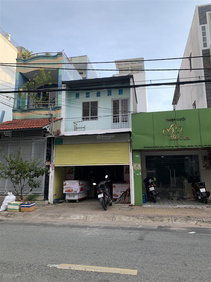 Bán nhà mặt tiền quách đình bảo, phường phú thạnh, quận tân phú