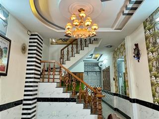 Bán nhà khu nội bộ 5m phan huy ích (hẻm đối diện emart), 4x13m, nhà 2 lầu kiên cố, giá 6.7 tỷ tl