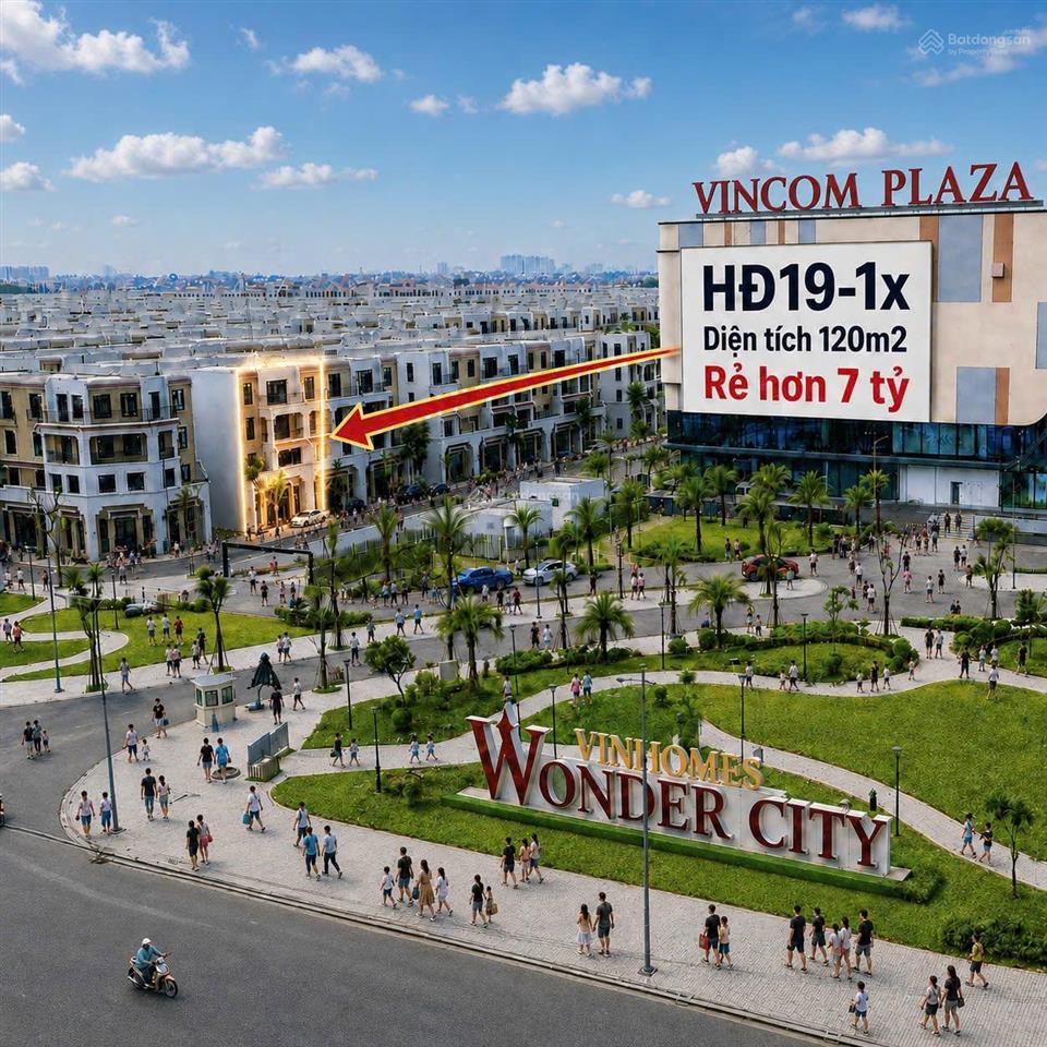 Vinhomes đan phượng! sở hữu ngay căn hđ191x căn 120m2 sát vincom plaza
