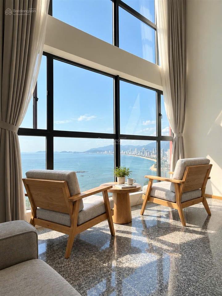 Bán căn hộ duplex 2 tầng thông view trực biển 75m2 bắc nha trang