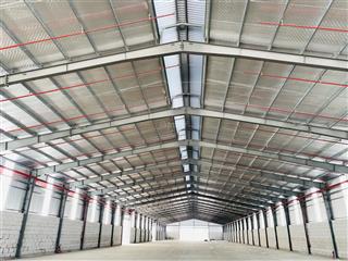 Cho thuê nhà kho, xưởng mới, có thẩm duyệt pccc, container ra vào thoải mái, bảo vệ 24/7