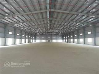 Cho thuê kho 5.000m2 hỗ trợ chia nhỏ diện tích đạt chuẩn pccc & bảo hiểm, cont vào