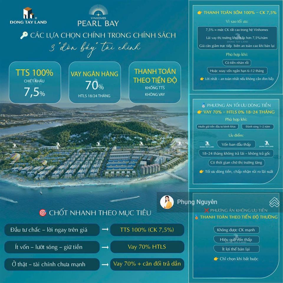 Bán biệt thự vinhomes pearl bay nha trang, bảng hàng đẹp, giá chủ đầu tư, chính sách tốt nhất