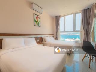 Chốt nhanh  khách sạn mặt tiền đường trần phú, vĩnh nguyên nha trang. 7 tầng 27 phòng, tặng 95,5m2