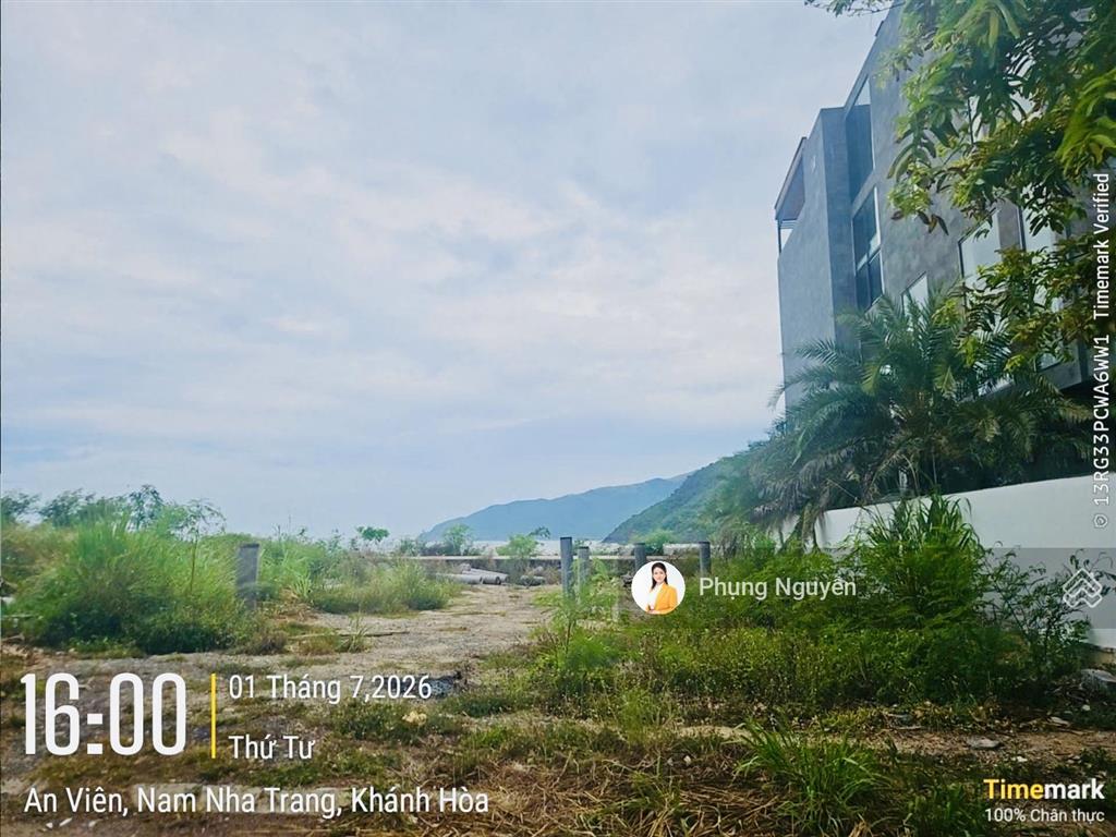 Bán đất mặt biển an viên, nha trang, 2mt siêu hiếm view toàn vịnh. 350m² x 75 tỷ có thương lượng