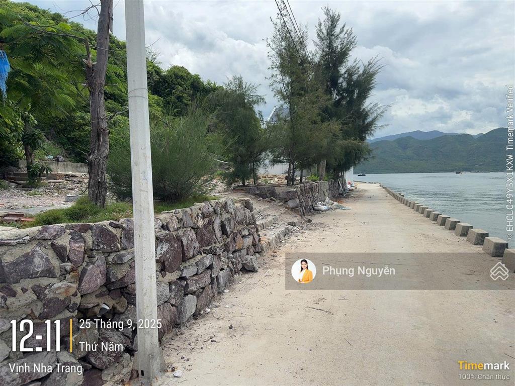 Cần bán lô đất mặt biển đảo trí nguyên, nha trang. 510m2 full thổ, 35m mặt tiền biển, giá 16,5 tỷ