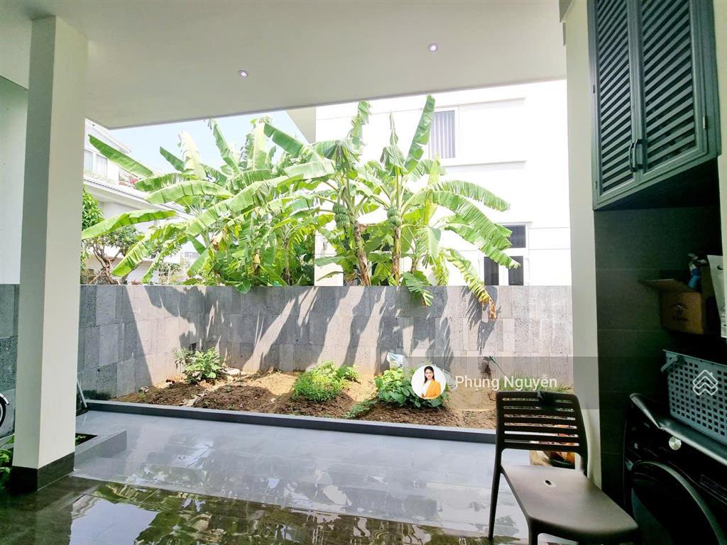 Cho thuê dài hạn biệt thự sát biển an viên nha trang, 1 tầng 3 pn, giá 35tr/tháng.