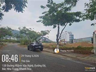 Bán đất khu đô thị mới vĩnh hòa, nha trang. 280m2 mỗi lô, giá 44tr/m2