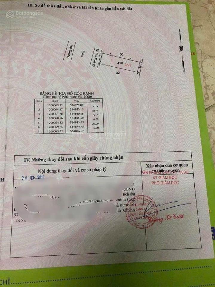 Bán đất tại an hạ, 2,1 tỷ, 120m2, bình chánh, hcm view kênh thổ cư 90m2 thích hợp xây trọ