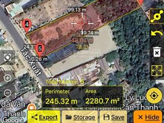 Bán đất tại đường tắc xuất, thị trấn cần thạnh, cần giờ, hồ chí minh, 50 triệu / m2, 1100 m2