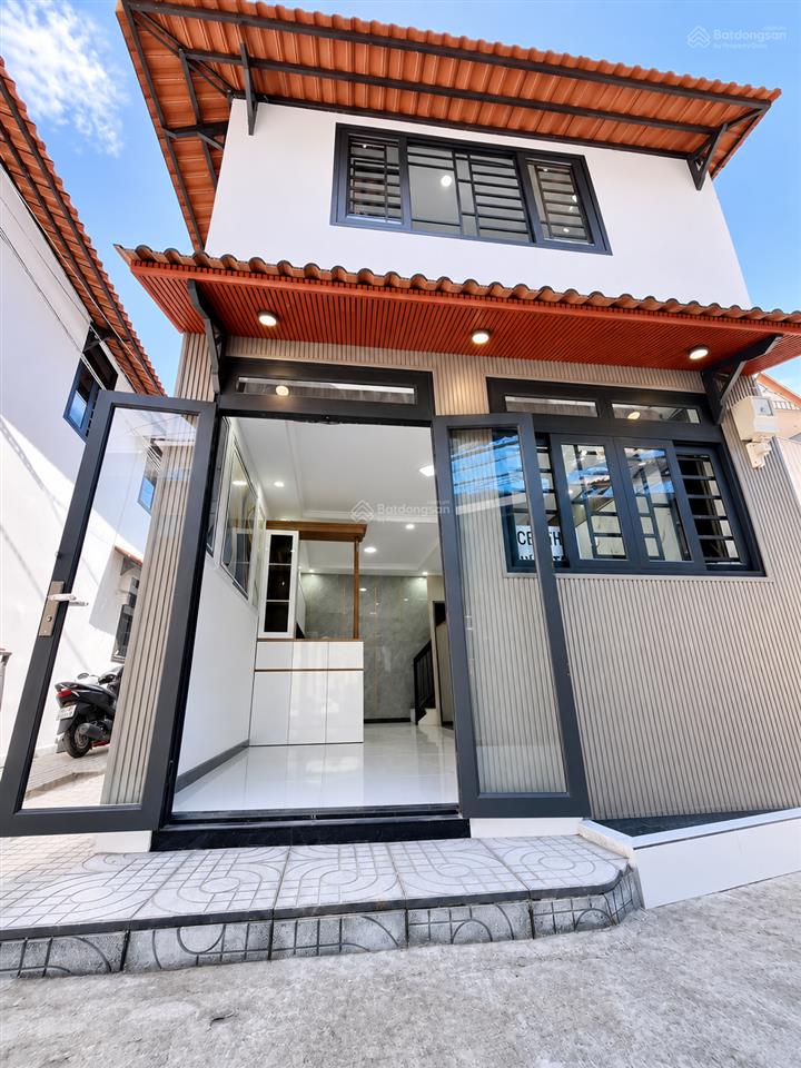 Nhà shc đc giữ sổ hồng gốc! nhà ở tô ký (dt 4,2x7,5m) ngay cầu vượt quang trung, giá 1,38 tỷ tl