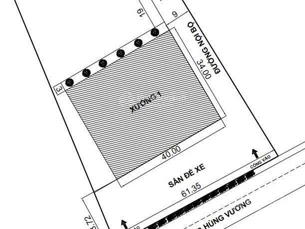Cho thuê kho, nhà xưởng tại đường hùng vương, xã hòa long, bà rịa, 120 triệu, 2040 m2