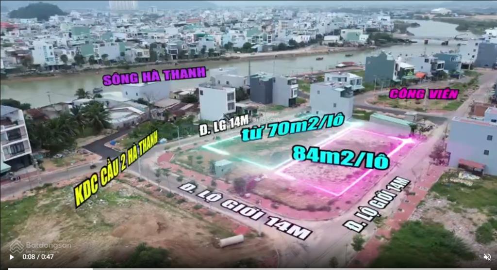 Bán lô đất đường trần văn dũng  cầu 2 hà thanh khu đồng gia viên. dt 80m2 giá 3.3tỷ, 0935 739 ***