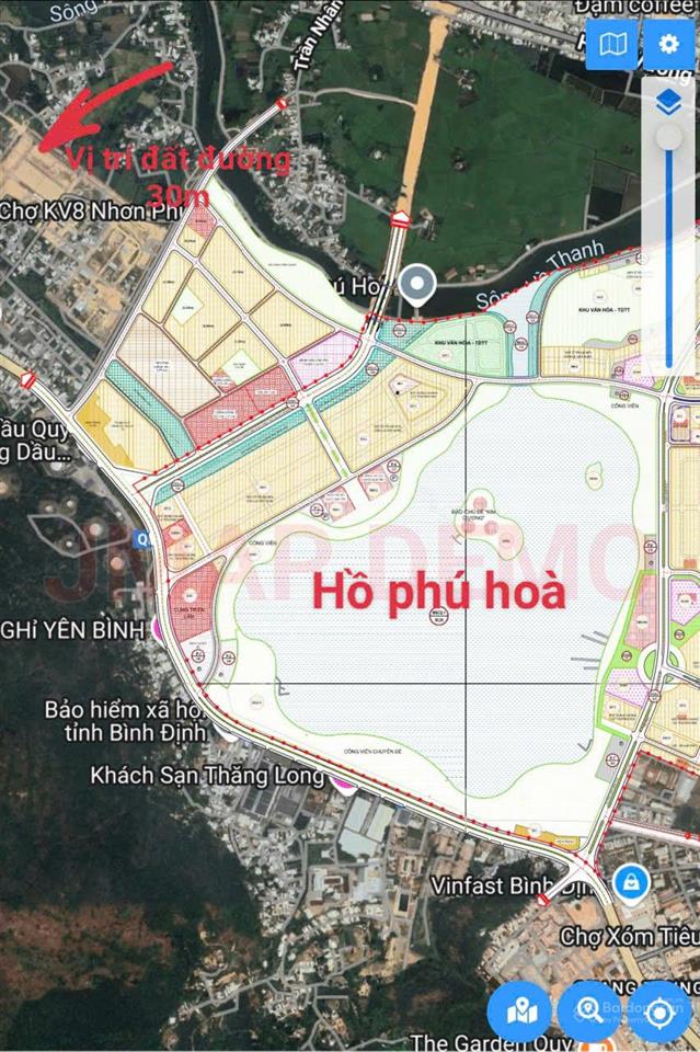 Bán đất khu vực 7 nhơn phú, sau viện sốt rét. lô 103,5m2 giá 2 tỷ 150trđ.  0935 739 ***