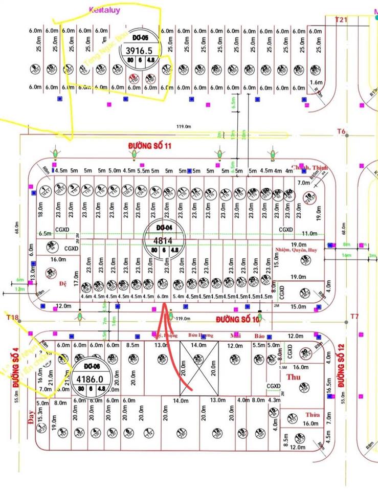 Bán đất khu vực 7 nhơn phú, sau viện sốt rét. lô 103,5m2 giá 2 tỷ 150trđ.  0935 739 ***