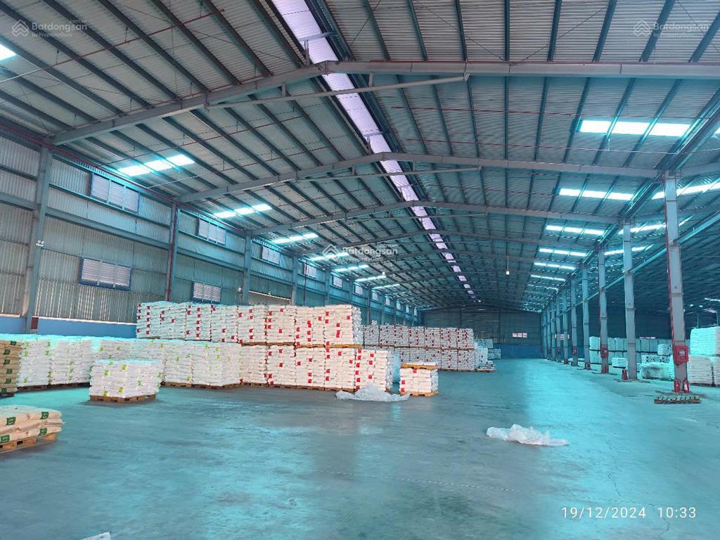 Cho thuê kho xưởng mới 18.000m2 bến lức long an, giáp tphcm, có pccc tự động, giá 850tr