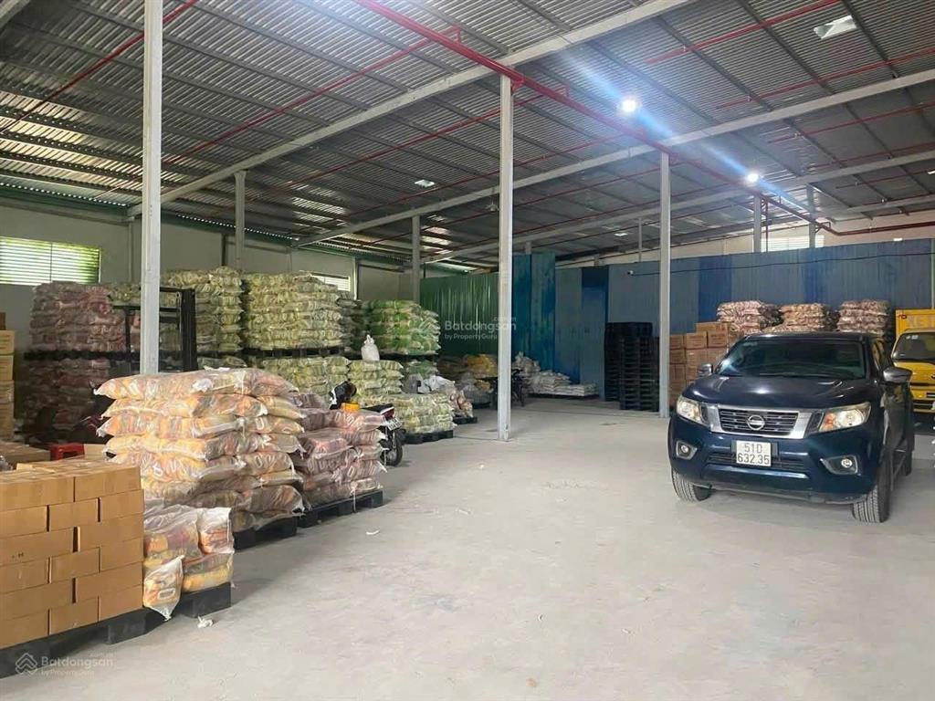 Cho thuê kho xưởng 1000m2 linh trung thủ đức, pccc tự động, đường xe cont giá 100tr