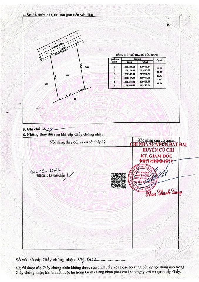 Bán đất tại tỉnh lộ 15, 2,8 tỷ, 839 m2, mặt tiền 22m, ngõ rộng 12m