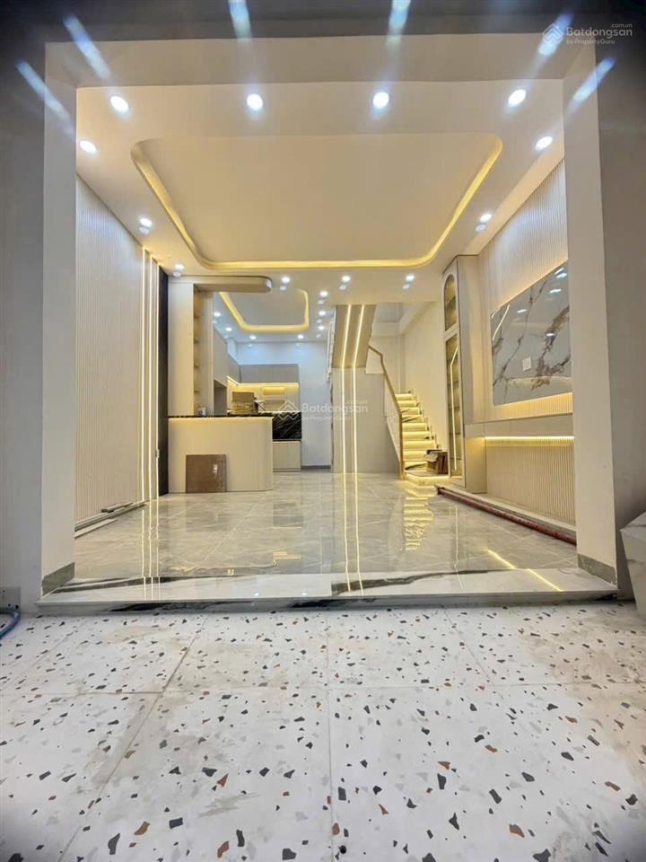 Nhà xây mới 100%  hẻm 1830 huỳnh tấn phát, nhà bè. cách mặt tiền htp chỉ 10m.