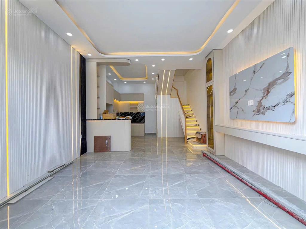 Nhà xây mới 100%  hẻm 1830 huỳnh tấn phát, nhà bè. cách mặt tiền htp chỉ 10m.