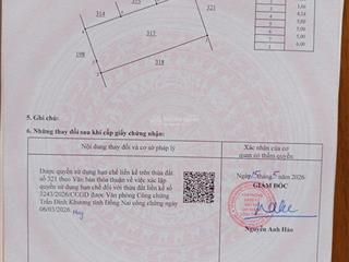 Đất tân hiệp 1.19 tỷ bàn cờ, cạnh đường liên 3 xã, sổ sẵn công chứng, hỗ trợ vay, cạnh kcn bàu cạn