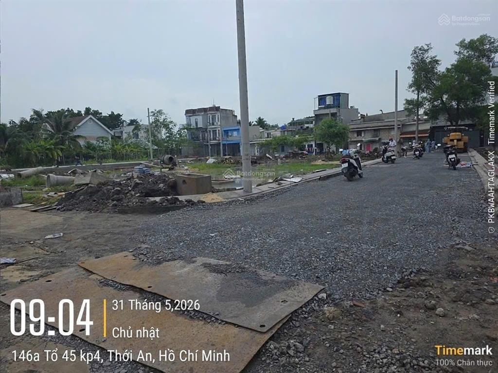 Bán đất thạnh xuân 52, quận 12, đường 7m