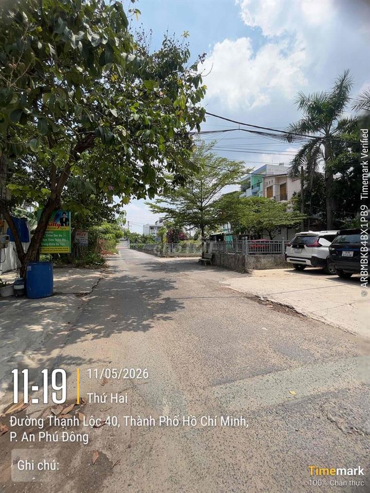 Đất mặt tiền Thạnh Lộc - Giá bèo hơn trong hẻm