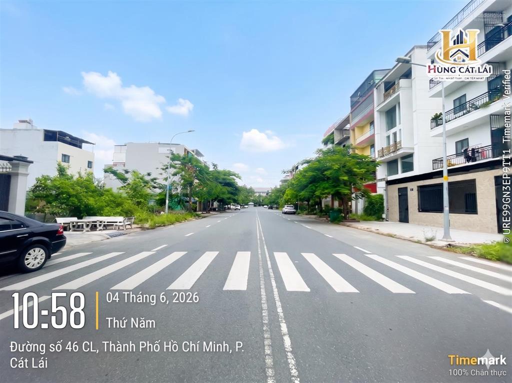 Bán nhà phố 1 trệt 4 lầu cát lái  dt 11.7x17m (199.1m2)  giá chỉ 21 tỷ  shr  làm chdv siêu tốt