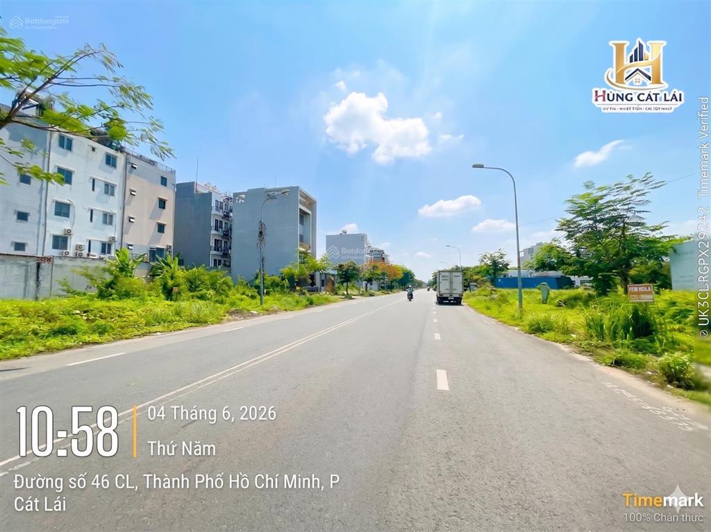 Bán nhà phố 1 trệt 4 lầu cát lái  dt 11.7x17m (199.1m2)  giá chỉ 21 tỷ  shr  làm chdv siêu tốt