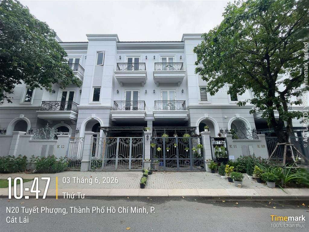 Bán nhà phố cao cấp sol villas cát lái  dt 120m2  có sẵn hđ thuê 25tr  shr  giá 16.5 tỷ