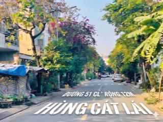 Bán lô sổ đỏ giá rẻ hết hồn, khu c508, dt 5x20m, mặt tiền đường 51 cl rộng 12m, giá chỉ 7 tỷ