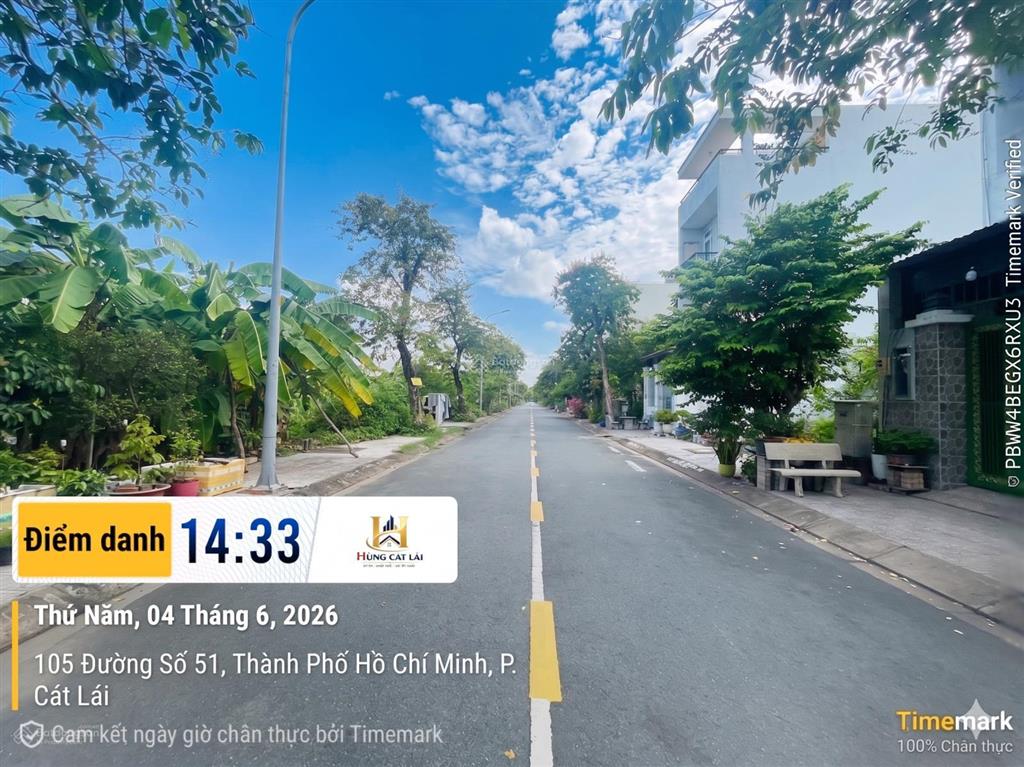 Bán đất sổ đỏ cát lái, khu c507, dt 5x20m (100m2), đường nhựa rộng 12m, giá chỉ 7 tỷ, vị trí đẹp