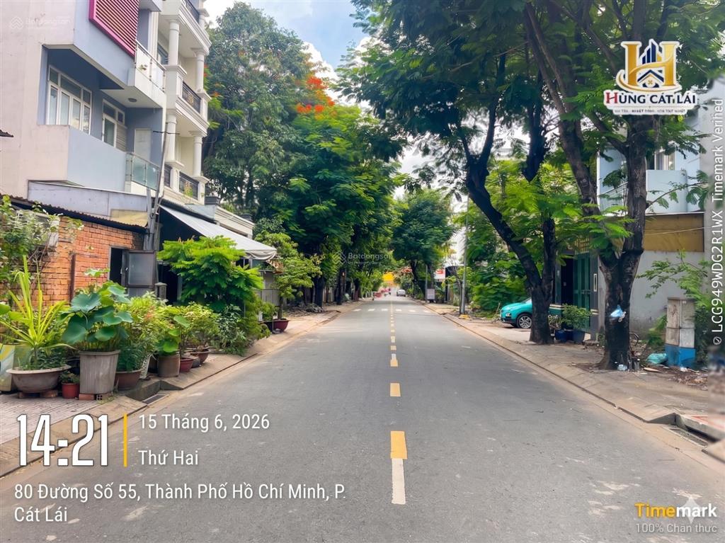 Bán lô sổ đỏ cát lái, khu c5  09, dt 5x20m, giá 75 triệu/m2, sau nhà có mảng xanh công viên đẹp